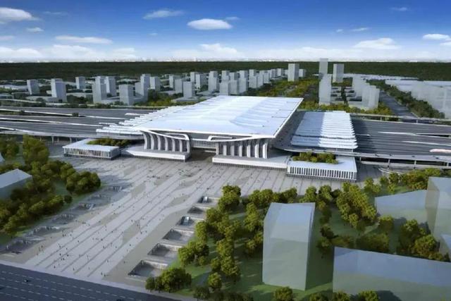 郑州新火车站，站台规模16台32线预计明年投用，投资181亿（河南郑州南站建设信息）